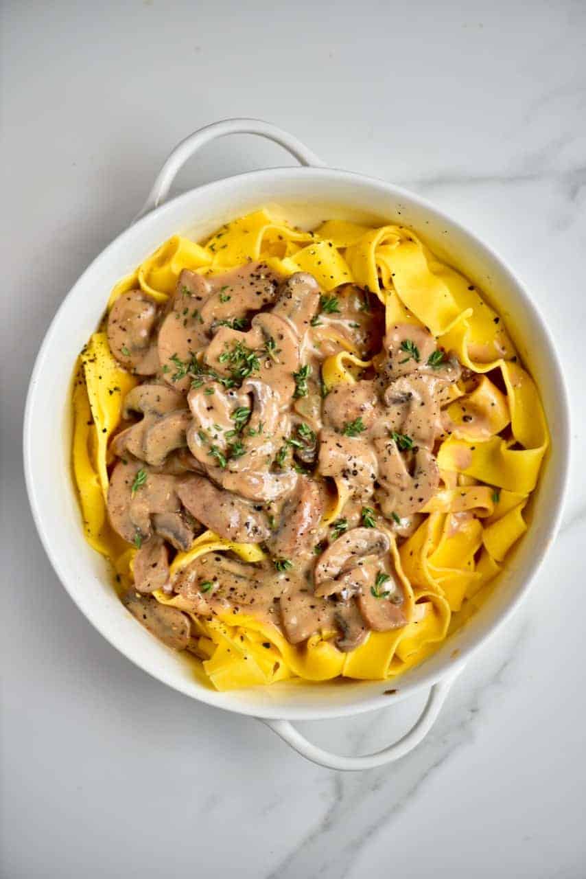 Achieve Super Creamy Vegan Mushroom Pasta: Dairy-Free Indulgence